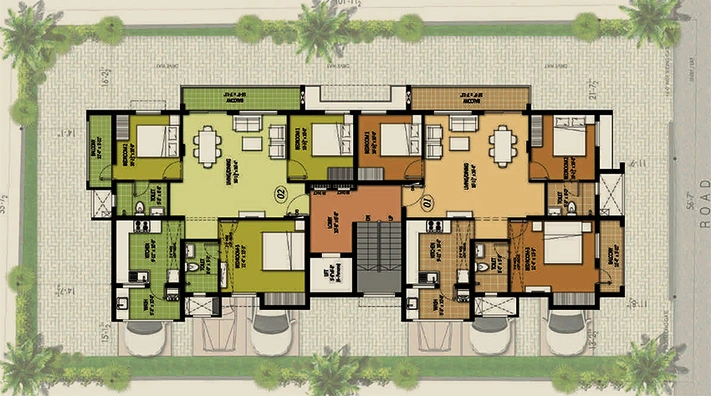Master Plan of Lancor Sri Hari in Anna Nagar, Chennai - Image 279654